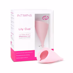 Intimina Lily Cup A, Thin Menstrual Cup With Up To 8 Hours Use