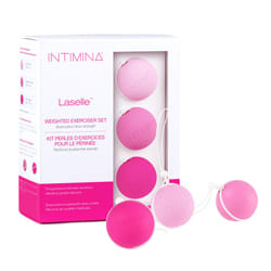 Intimina Laselle Weighted Exerciser Set, Womens 3 Pelvic Floor Weights