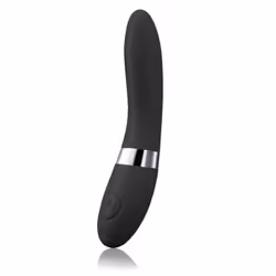 LELO Elise 2, Black, Acrylonitrile butadiene styrene (ABS), Silicone, Straight, Ambidextrous, Buttons, Matt