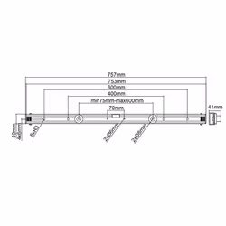 Multibrackets M Universal Wallmount Black Medium - Additional view 6