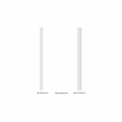 Multibrackets M Pro Series Enclosure 50" Wall Slim Medium White - Additional view 5