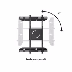 Multibrackets M Public Display Stand Single Screen Mount Black - Additional view 6