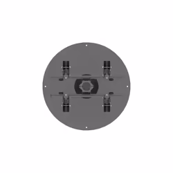 Multibrackets M Single Pole Floorbase Round 32"- 65" VESA 400 B2B - Additional view 5