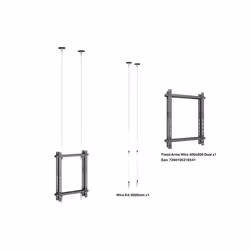 Multibrackets M Pro Series - Wire Ceiling 3000 Back to Back - Additional view 4