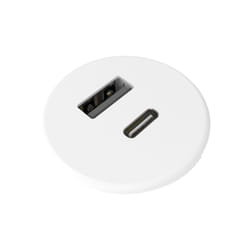 Kondator 935-PM32W socket-outlet USB A + USB C White