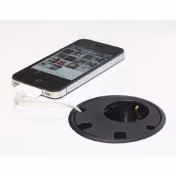 Kondator 935-PD10 socket-outlet Type F Black - Additional view 4