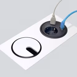 Kondator 935-PF02W mounting kit White Metal