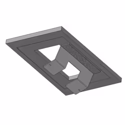 Kondator 935-TK28 mounting kit Silver