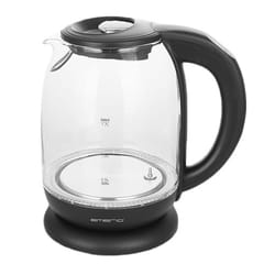 Emerio WK-119255 electric kettle 2200 W Black, Transparent