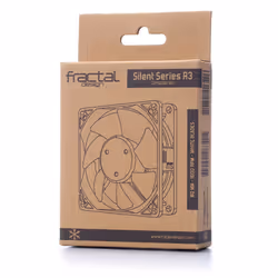 Fractal Design Silent Series R3 80 mm Computer case Fan 8 cm Black, White - Additional view 4