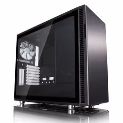 Fractal Design Define R6, Midi Tower, PC, Black, ATX, EATX, ITX, micro ATX, Aluminium, Tempered glass, Gaming