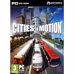 Paradox Interactive Cities In Motion, PC, E (Everyone), Physical media