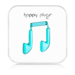 Happy Plugs Earbud Headset Wired In-ear Calls/Music Turquoise