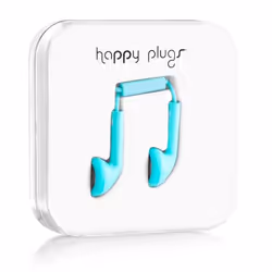 Happy Plugs Earbud Headset Wired In-ear Calls/Music Turquoise