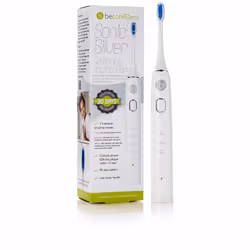 Sonic Silver electric whitening toothbrush #white/silver