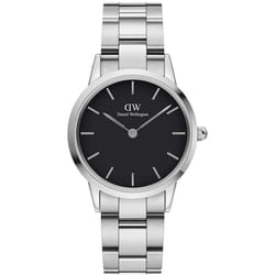 Daniel Wellington Iconic Link, Silver Watch, 32mm, Stainless Steel, for Women