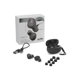 Sudio T2 Headset Wired In-ear Calls/Music USB Type-C Bluetooth Black