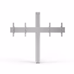 Multibrackets M Public Display Wall 145 Dual Silver, 140 kg, 139.7 cm (55"), 101.6 cm (40"), 200 x 200 mm, 600 x 400 mm, -5 - ...
