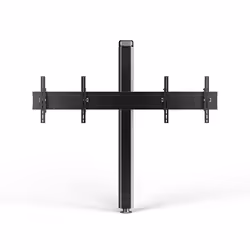 Multibrackets M Public Display Wall 145 Dual Black, 140 kg, 139.7 cm (55"), 101.6 cm (40"), 200 x 200 mm, 800 x 400 mm, -5 - ...