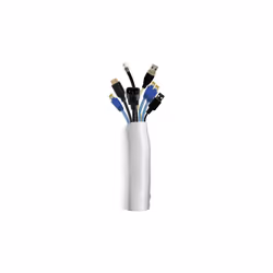 Multibrackets M Universal Cable Sock Self Wrapping 40mm Silver 25m, Cable sock, Polyester, Silver