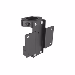 Multibrackets M Pro Series - Pole Clamp, Pole clamp, Black, Steel, 90 kg, M Pro Series, 1 kg