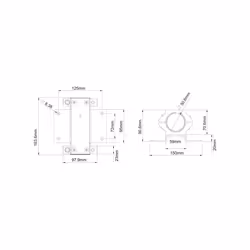 Multibrackets M Pro Series - Pole Clamp - Additional view 8