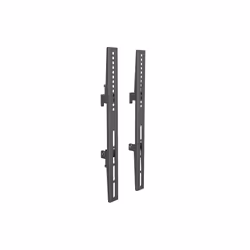 Multibrackets M Pro Series - Fixed Arms 400mm, Flat panel mount arm, Black, Steel, 30 kg, Rail, M Pro Series