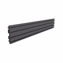Multibrackets M Pro Series - Single Screen Rail 68cm Black, Rail, Black, Aluminium, Pole clamp, M Pro Series, 2 kg