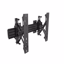 Multibrackets M Wallmount Pro MBW1U Push In Pop Out Black, 30 kg, 101.6 cm (40"), 165.1 cm (65"), 100 x 100 mm, 600 x 400 mm, ...