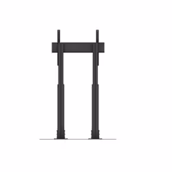 Multibrackets M Motorized Display Stand Dual Pillar Floorbase Black