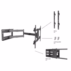 Multibrackets M Universal Long Reach Arm 1010mm HD, Single - Additional view 7