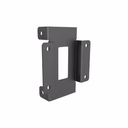 Multibrackets M Pro Series - Connecting plate, Device plate, Black, Steel, 90 kg, 2.1 kg, 155 mm