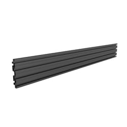Multibrackets M Pro Series - Single Screen Rail 100cm Black