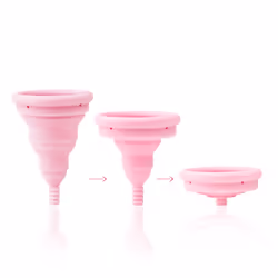 Intimina Lily Cup Compact A, Small Menstrual Cup with Flat-fold Design - Additional view 4