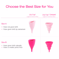 Intimina Lily Cup Compact B, Small Menstrual Cup with Flat-fold Design - Additional view 5