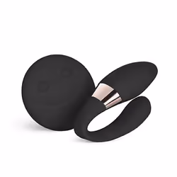 LELO Tiani Duo, Clitoral stimulation, Vaginal stimulation, Black, Acrylonitrile butadiene styrene (ABS), Silicone, Curved, Am ...