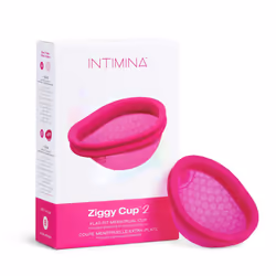 Intimina Ziggy Cup 2 - New Generation Flat-Fit Menstrual Disc (Size B)