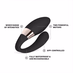 LELO TIANI Harmony - App Connected Couples Massager - Black - Additional view 3