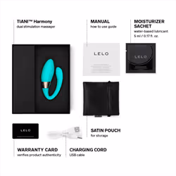 LELO TIANI Harmony - App Connected Couples Massager - Aqua