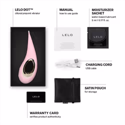 LELO DOT - Pinpoint Clitoral Vibrator - Pink