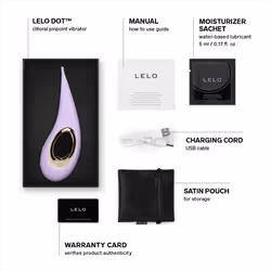 LELO DOT - Pinpoint Clitoral Vibrator - Lilac