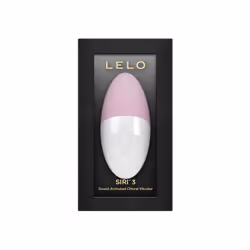 LELO Siri 3 Sound Activated Clitoral Vibrator Soft Pink