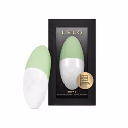LELO Siri 3 Sound Activated Clitoral Vibrator Pistachio Cream