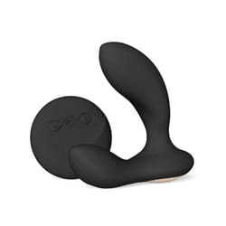 LELO HUGO 2 Remote Prostate Vibrator, Male Sex Toy for Men, Wireless Prostate Massager with Intense Vibrations, Discreet Mens Vibrator, Premiu - Black