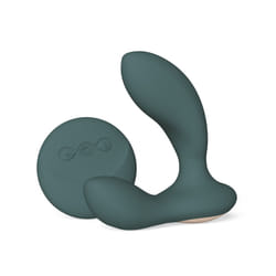 LELO HUGO 2 Remote Prostate Vibrator, Male Sex Toy for Men, Wireless Prostate Massager with Intense Vibrations, Discreet Mens Vibrator, Premiu - Green