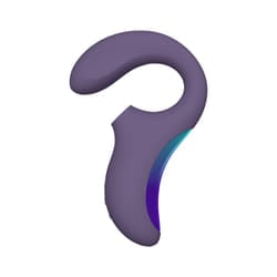 LELO ENIGMA Wave Triple Stimulation Vibrator for Women, Clit Vibrator and G-spot Vibrator With WaveMotion Technology and 8 Vibrating Pa - Cyber Purple