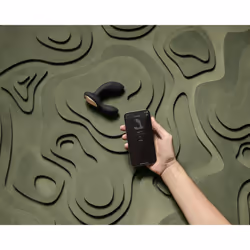 LELO HUGO 2 Prostate Vibrator is Advanced Male Sex Toy with Bluetooth App, Prostate Massager with 16 Settings, Waterproof & Rechargeable Sex T - Black