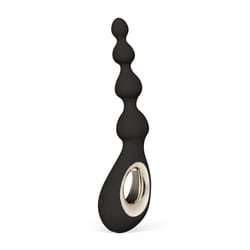 LELO SORAYA Beads Vibrating Anal Beads Massager With Bow-Motion Technology and 8 Vibrating Patterns, Adult Anal Toys, Black - Black