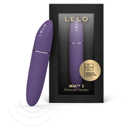 LELO MIA 3 Female Personal Massager, Mini Vibrator Quiet With 8 Pleasure Settings And an Updated Petite Design - Purple