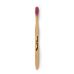 The Humble Co. 16458 toothbrush Pink, Wood Adult